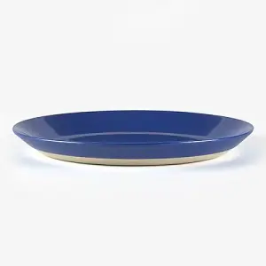 Sur La Table Colour Me Happy Blue Dinner Plate