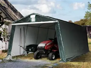 3,3x6,2m Portable Garage Dark Green PE 450