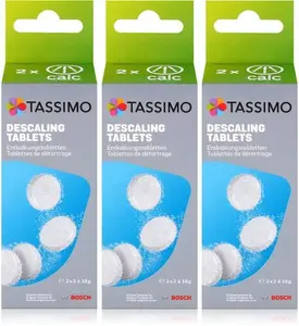 Bosch TCZ6004 Descaling Tablets For All Tassimo Beverage Vending Machines (3 Pack)