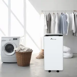 Alivio Dehumidifier for Home 10L, Drying Clothes with Auto-Off & 3 Speed Settings