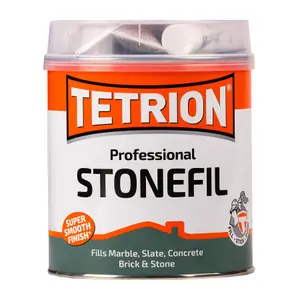 Tetrion Professional Stonefil White 900mL x6 Fast Drying Excellent Coverage