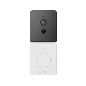 MiTEC MIVIEW Tuya Smart Doorbell - Cloud Storage, 1080p Picture, Alexa and Google Supported