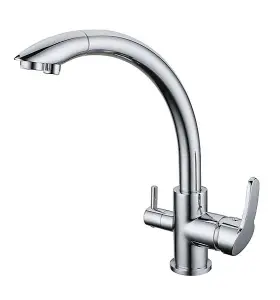 Hommix Vega Chrome 3-Way Tap (Triflow Filter Tap)