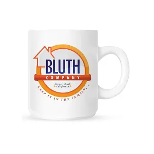 Grindstore Bluth Family Company Mug White/Yellow (One Size)