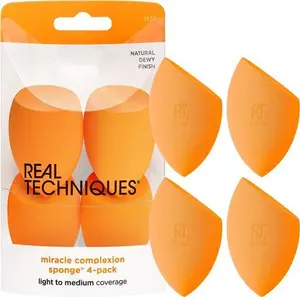 Real Techniques Miracle Complexion Sponge (Pack Of 4)