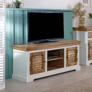 Oscar Tv Cabinet Upto 57" Solid Mango Wood