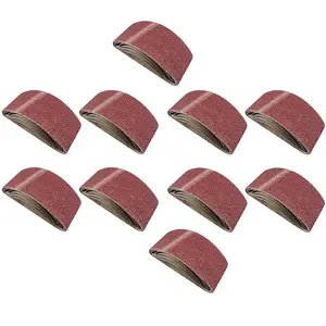 457mm x 75mm 40 Grit Coarse Sander Grinder Sanding Belts Abrasive Discs 50pk