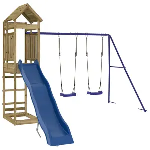 Berkfield Outdoor Playset Impregnated Wood Pine