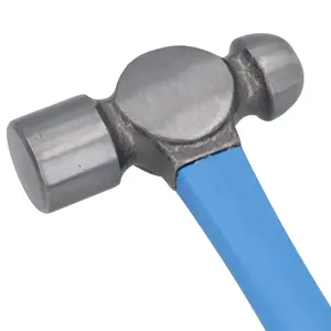 32oz Ball Pein Pin Hammer With TPR Rubberised Fibreglass Handles