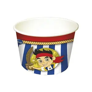 Jake And The Never Land Pirates Yo Ho Ice Cream Tub (Pack of 8) Multicoloured (One Size)