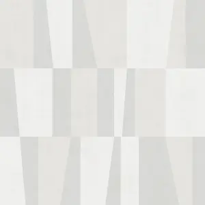 Galerie Design White Off White Art Deco Square Smooth Wallpaper