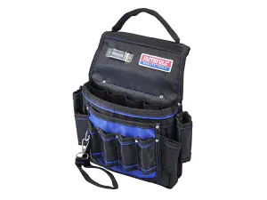 Durable Faithfull Electricians Tool Pouch - 2100D Nylon with Multiple Tool Slots