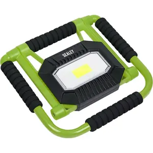 Rechargeable Portable Floodlight - 20W COB LED - IP67 Rated - Adjustable Swivel