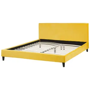 Velvet EU Super King Size Yellow FITOU