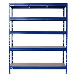 Rapid Racking Rapid 3 Pro 1800h x 1500w x 600mmd Blue 5 Fibreboard Shelves