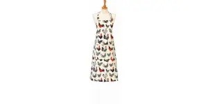 Rooster Animal Print 100% Cotton Apron