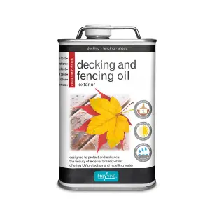 Polyvine Decking & Fencing Oil Satin 2.5L