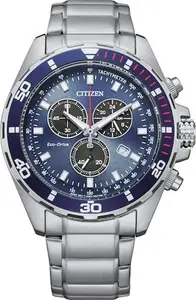 Citizen Eco-Drive Men's Stainless Steel Bracelet Watch