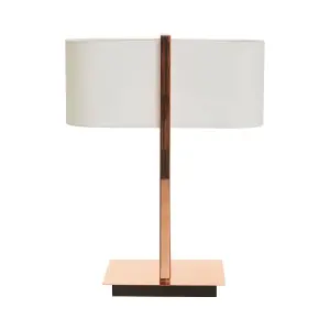 Interiors by Premier Lilian Copper Finish Table Lamp