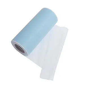 TULLE 23MX15CM - Trim: Tulle: 23m x 15cm: Pale Blue - Occasions -- Bulk