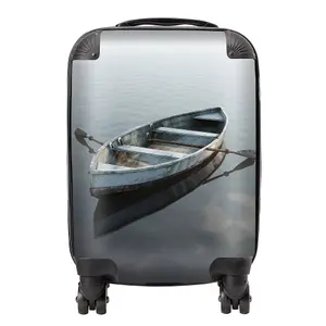 Boat On The Lake Suitcase - Mini Cabin