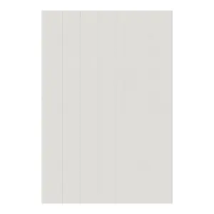 Tydeman Matt porcelain Standard Wall end panel (H)960mm (W)360mm