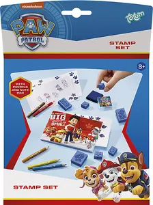 Totum Paw Patrol Stamp Set Childrens Arts & Crafts Stationary Activity Kit