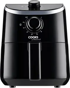 Cooks Professional Air Fryer 2L Single Drawer Compact Manual Timer Healthy Cooking Oil Free