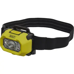 Intrinsically Safe Adjustable Headband Torch - LED - Battery Powered