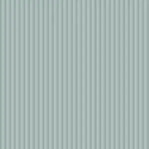 Superfresco Colours Tactile Pinstripe Duck Egg Blue Textured Wallpaper