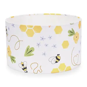 ValueLights Kids Bumble Bee Easy Fit Ceiling Light Shade - Bulb Included