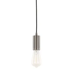 Luminosa Modern Hanging Pendant Lamp Holders Black 1 Light , E27