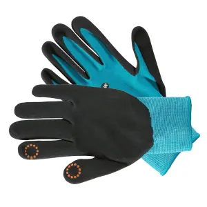 Gardena Polyester Turquoise Gardening gloves Medium, Pair