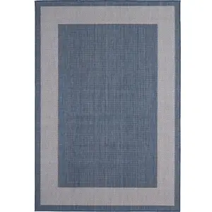 Ecology Collection Outdoor Rugs in Blue  200blu