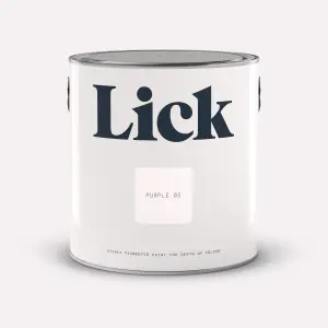 Lick Purple 05 Matt Emulsion paint, 2.5L