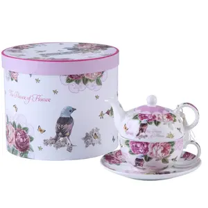 Lily Manor Alcester 0.5ml Stovetop Safe Floral Teapot