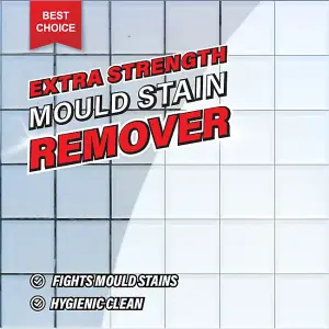 Strewth - Mould Stain Remover Foam Action Spray, Removes Mouldy Stains From Walls, Tiles, Silicone Seals & More - 500ml