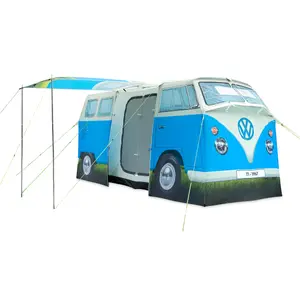 Volkswagen Blue Camper van Quick pitch 4-man Tent