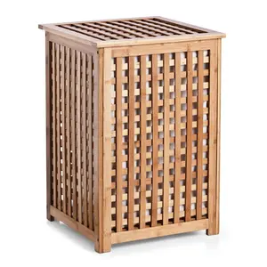 Wood Cabinet Laundry Hamper