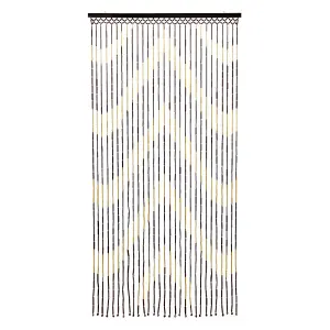 JVL Provence Beaded Door Curtain, 90 x 180 cm, Arrow