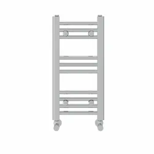 Right Radiators 600x300 mm Straight Heated Towel Rail Radiator Bathroom Ladder Warmer Chrome