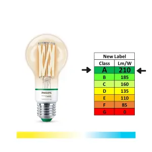 Philips E27 60W LED Tunable white A60 Dimmable Smart bulb