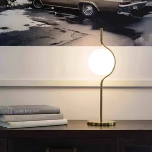 Luminosa Le Vita Led Table Lamp Gold Dimmable 6W 2700K