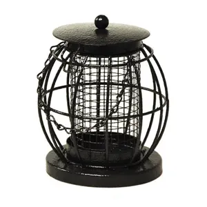 Set of 3 Wild Bird Hanging Lantern Feeders