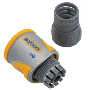 Hozelock Metal Hose Pipe End Connector Quick Release Fitting Pro Water 2PK