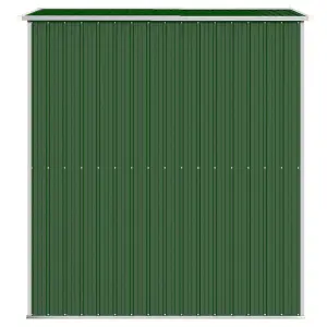 Berkfield Garden Shed Green 192x191x223 cm Galvanised Steel