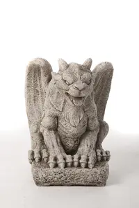 Stone cast Winged Gargoyle statue