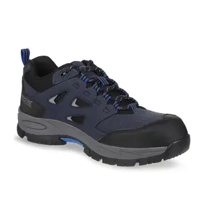 Regatta Mens Mudstone Safety Trainers Navy/Oxford Blue (6 UK)