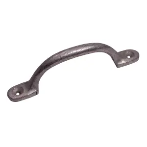 Blooma Zinc effect Steel Gate Pull handle