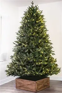 The 6ft Pre-Lit Woodland Pine Christmas Tree Christmas Tree World